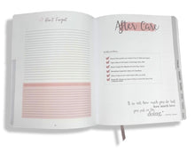 Load image into Gallery viewer, Aftercare Section of the Dolls In Training Travel Surgery Journal